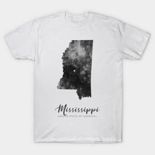 Mississippi state map T-Shirt